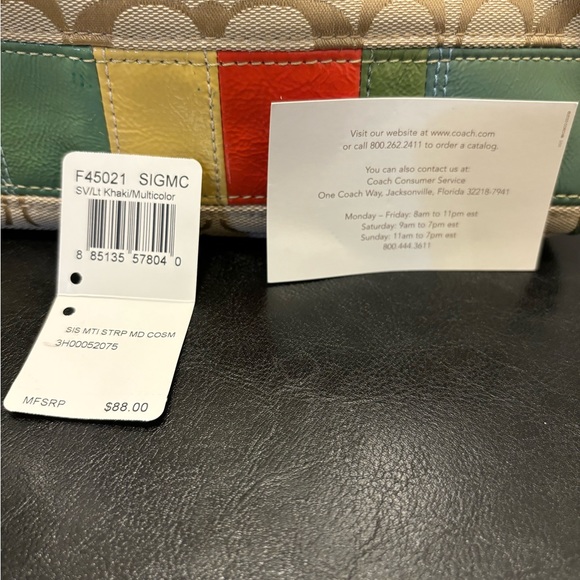 Coach multicolor Cosmetic Bag - Picture 9 of 10